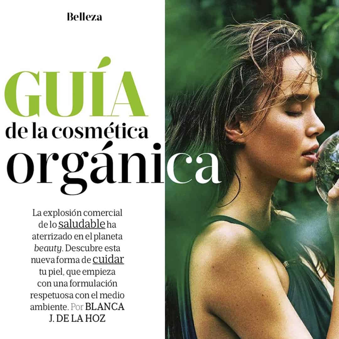 Top 10 de las firmas bio made in spain. Reportaje Cosmética Orgánica Revista MujerHoy