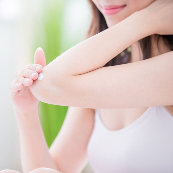 Adiós a los codos secos y agrietados