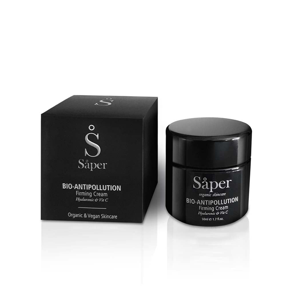 Bio·Antipollution Firming Cream - Crema Reafirmante antiedad y Antipolución 50 ml, ecológica de Saper, premiada beauty shortlist awards