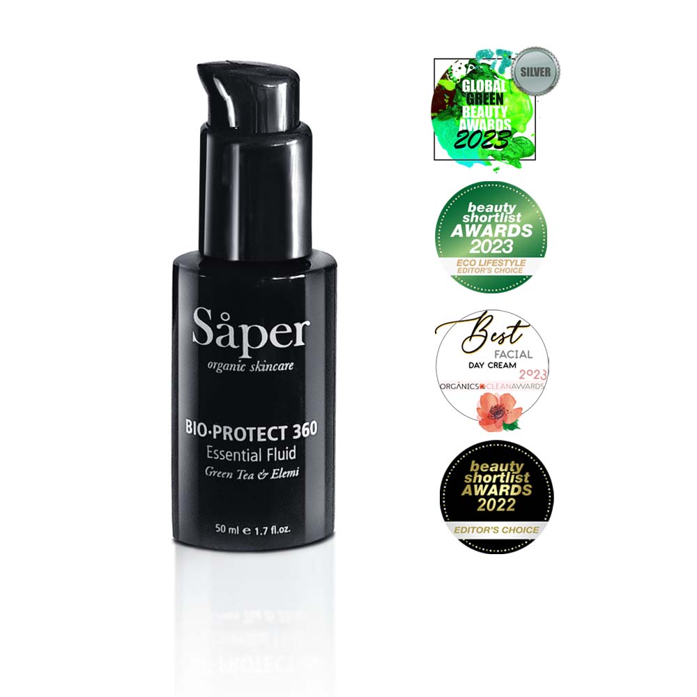 Natural fluid cream with antioxidant power for combination or oily skin