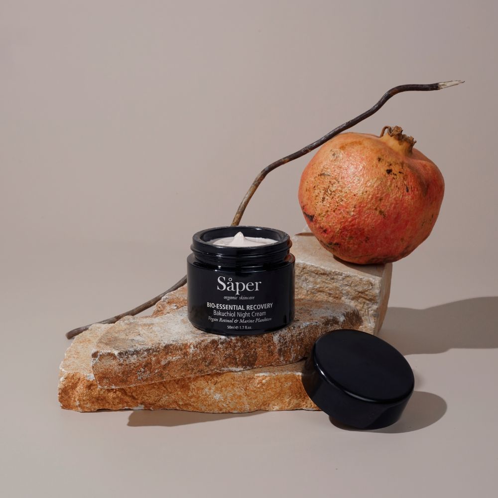 Crema renovadora de noche con Bakuchiol