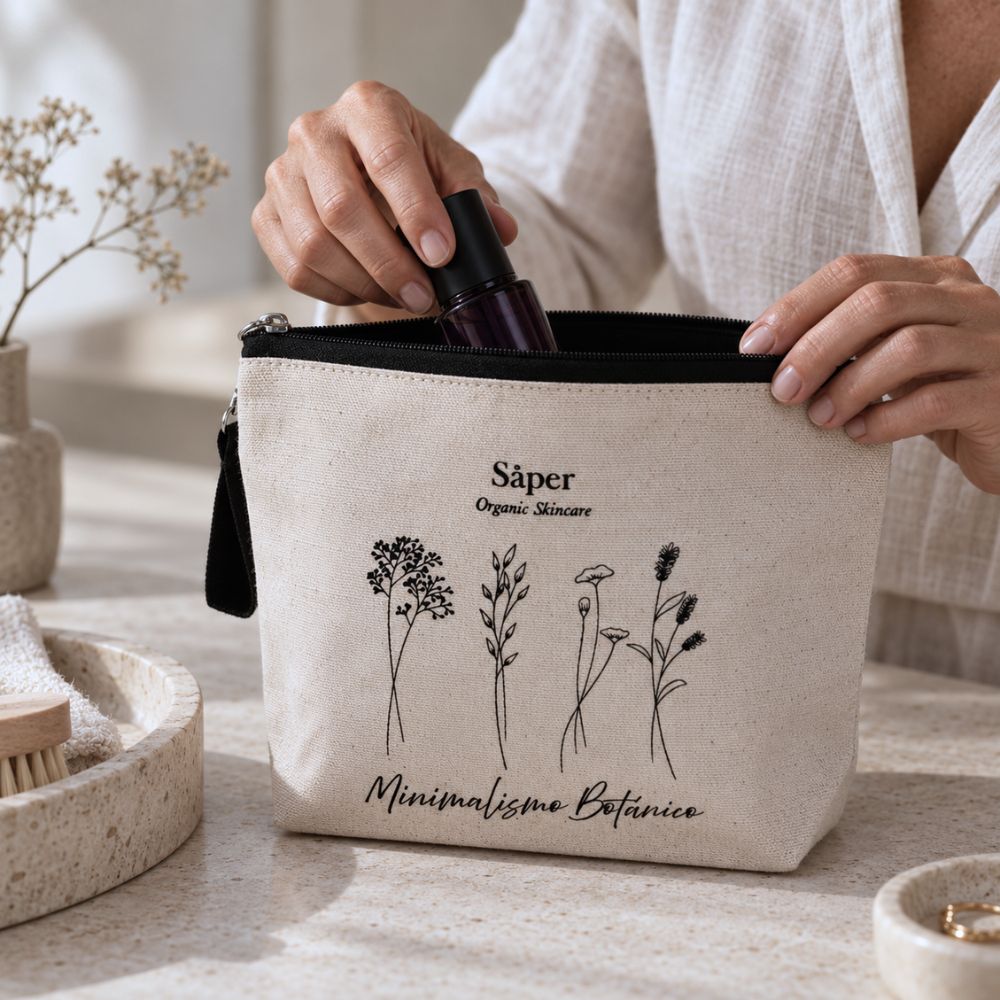 Organic Cotton Toiletry Bag