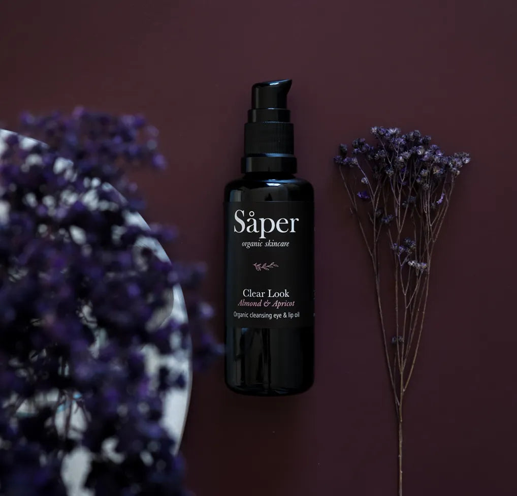 Aceite desmaquillante natural para rostro, ojos y labios