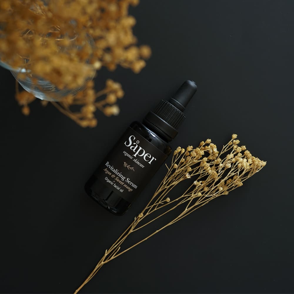 Sérum facial revitalizante con aceite de argán