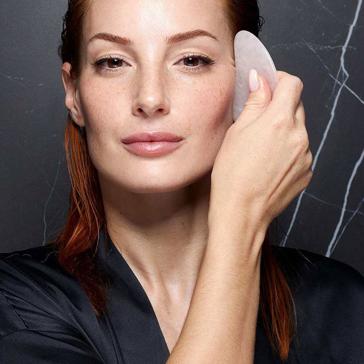 masaje facial revitalizante