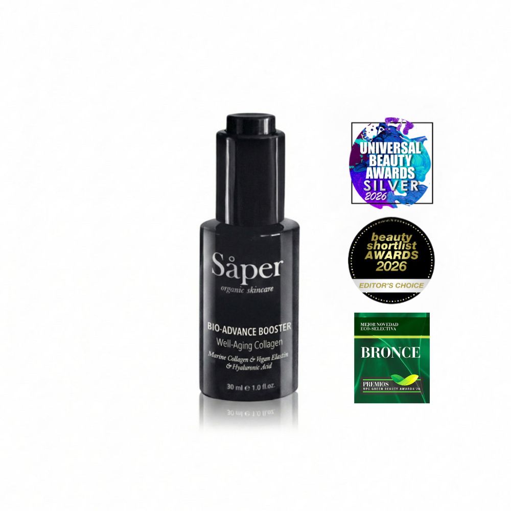 Collagen, Elastin and Hyaluronic Acid Booster with flash effect