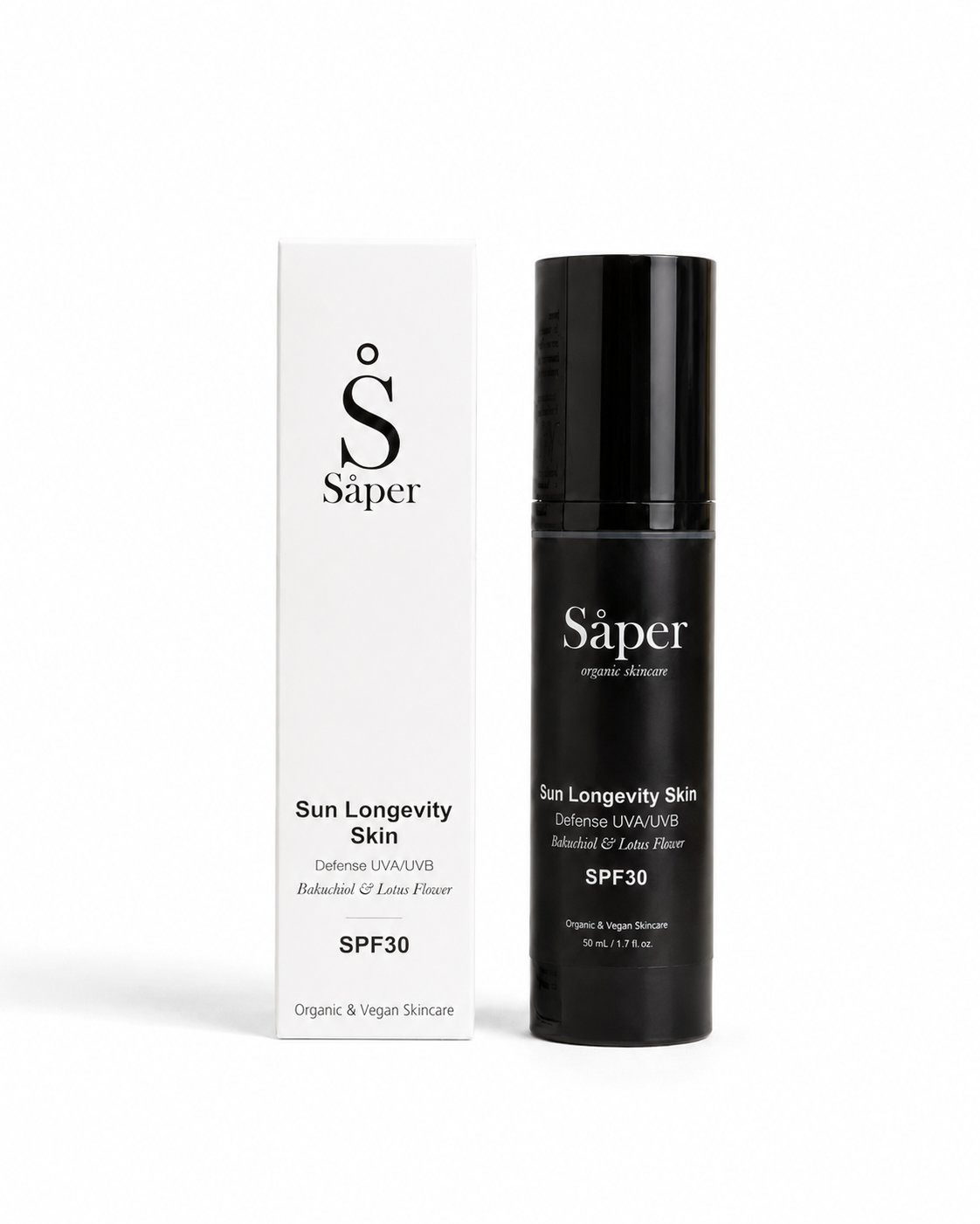 Crema de tratamiento antiedad con protección solar mineral SPF30