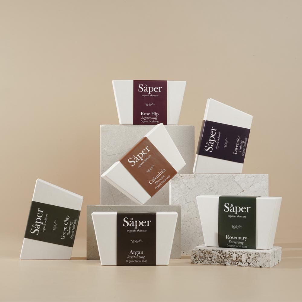 Energizing rosemary soap for face and hair