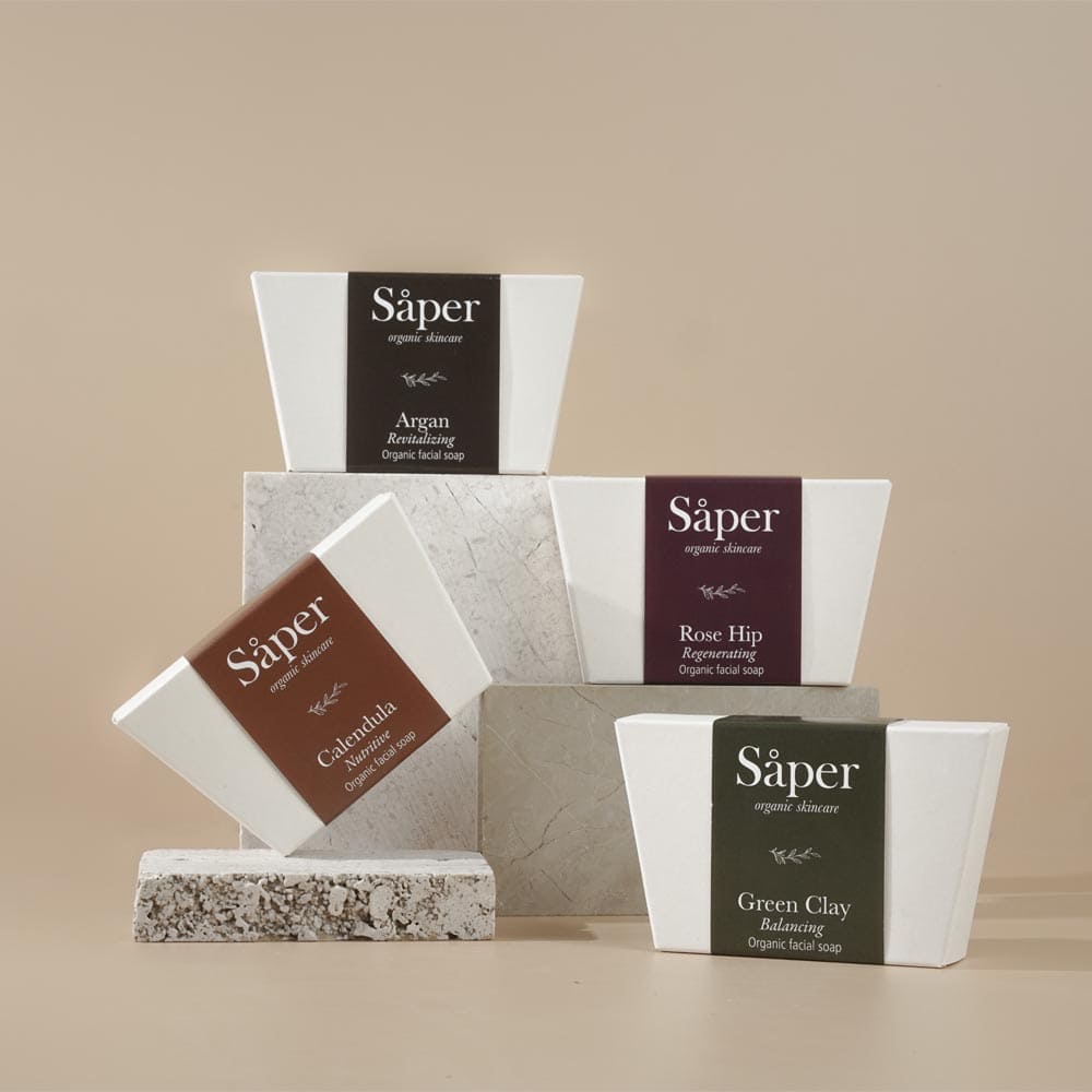 Revitalizing facial argan soap