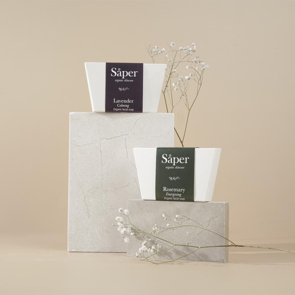 Energizing rosemary soap for face and hair