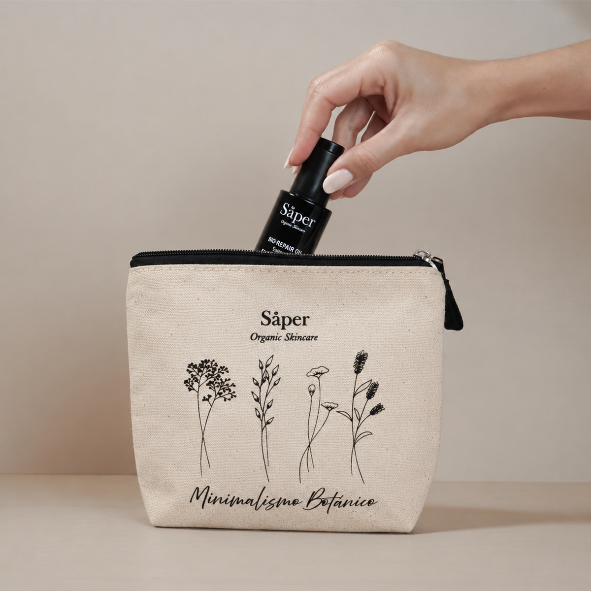 Organic Cotton Toiletry Bag