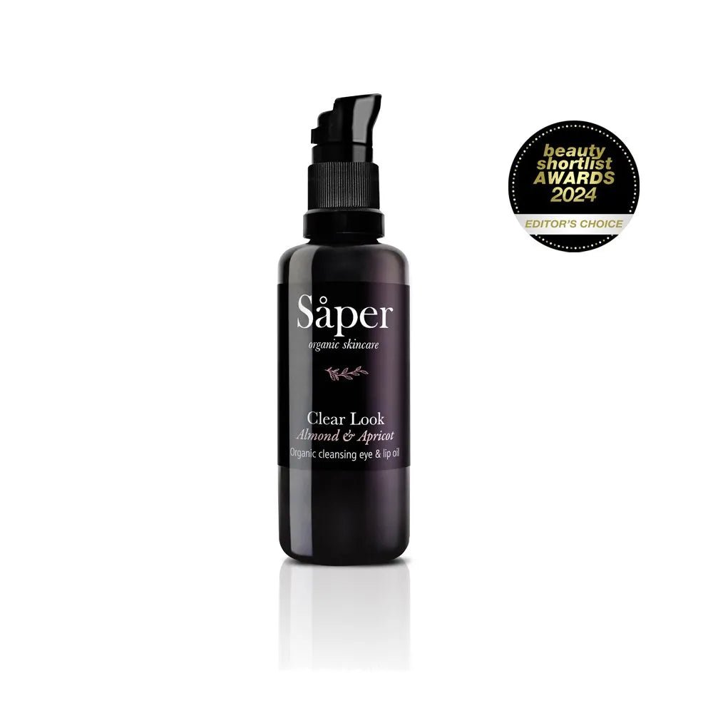 Aceite desmaquillante natural para rostro, ojos y labios